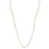 アガット ネックレス K10YG イエローゴールド パール レディース agete 【中古】